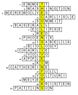 twilight crosswords online
